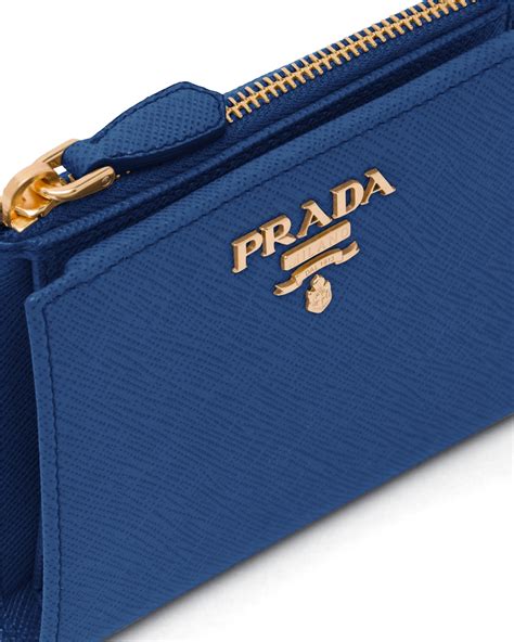 Prada Uomo Portafoglio Saffiano Ebano 